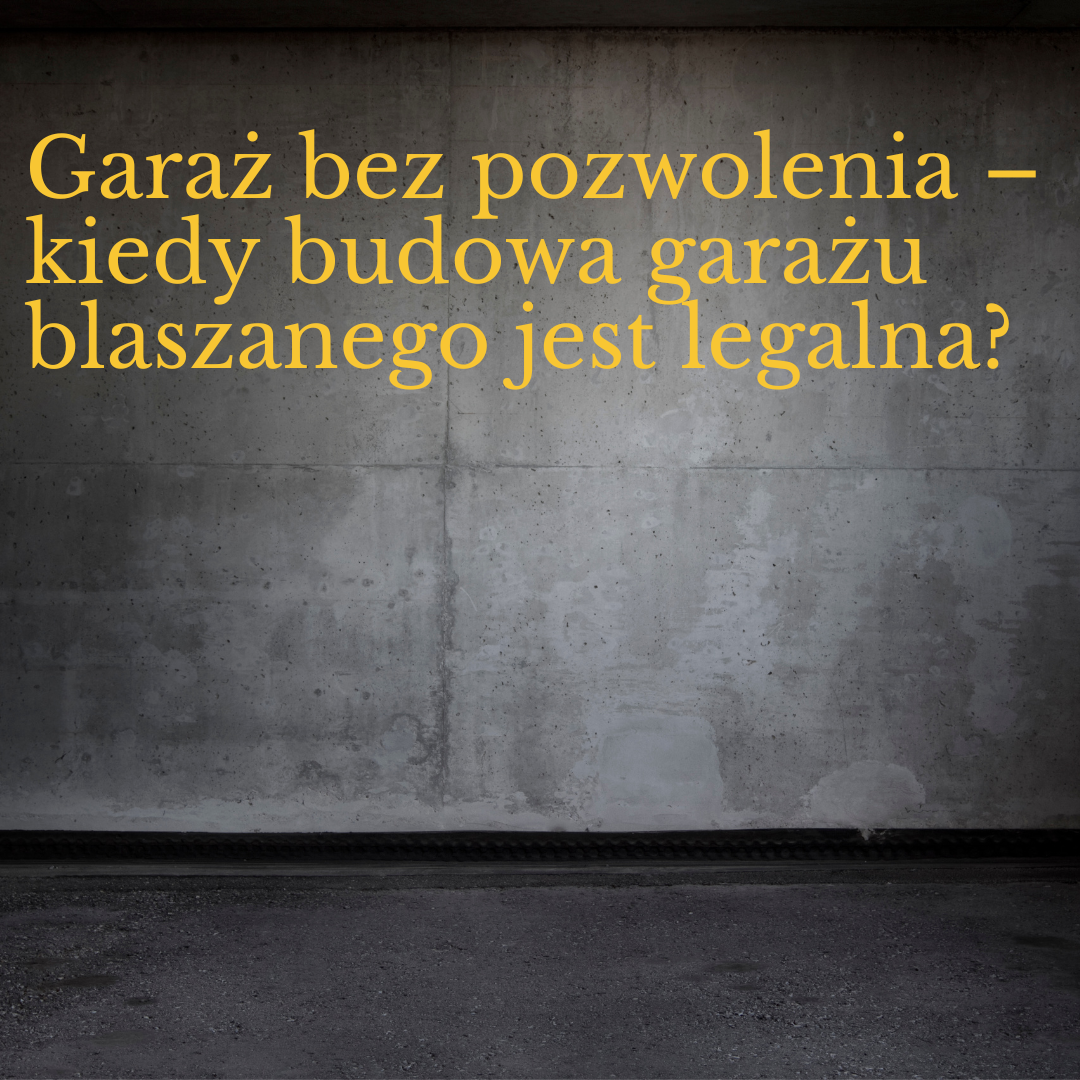 Garaz bez pozwolenia
