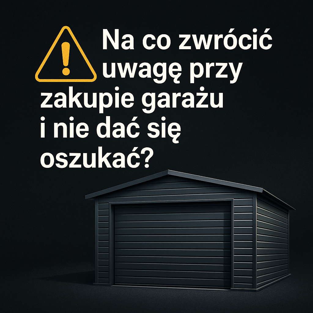 Na co zwrócić uwagę przy zakupie garażu i nie dać się oszukać?