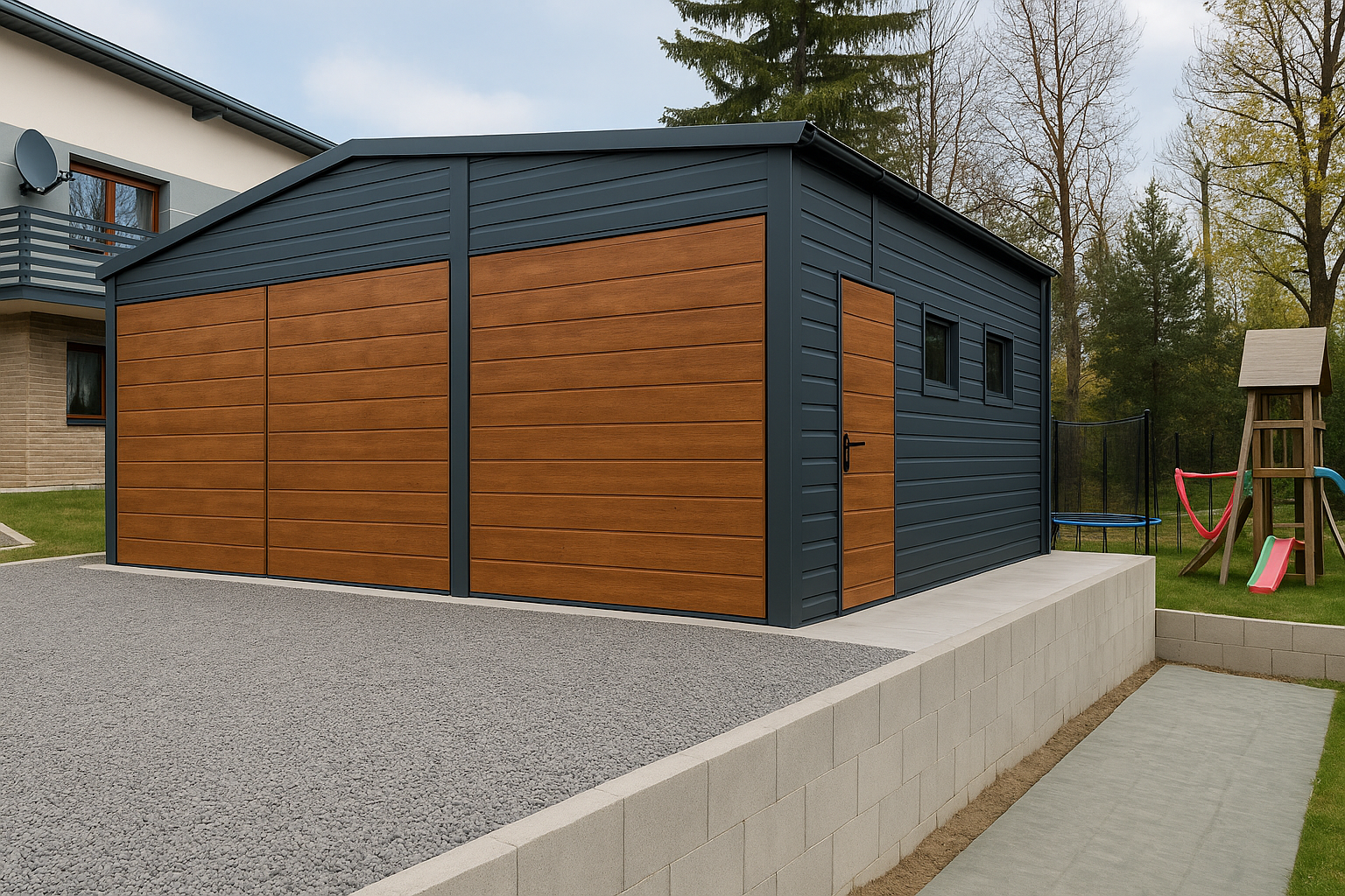 Hala blaszana — konstrukcje przemysłowe